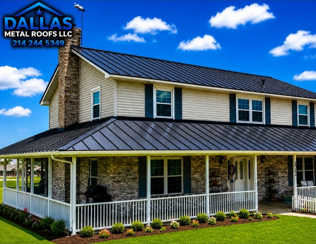 Weatherford standing seam metal roof installation