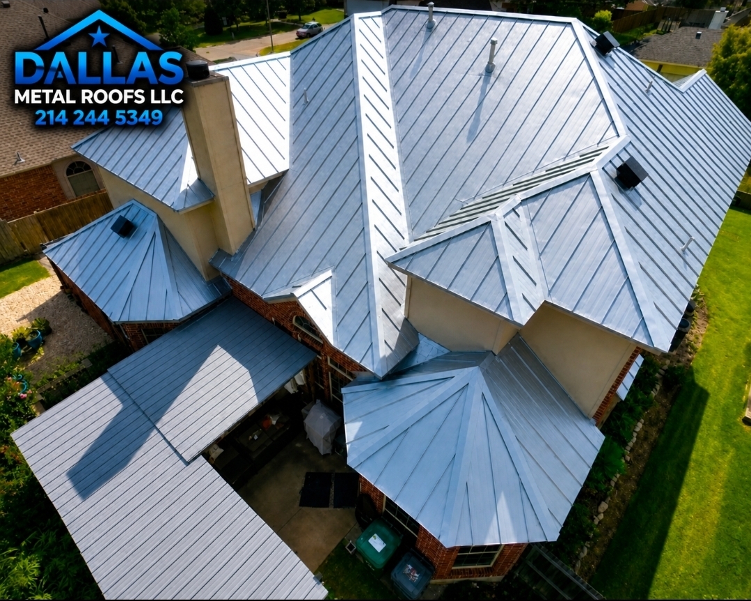 Weatherford metal roofing project