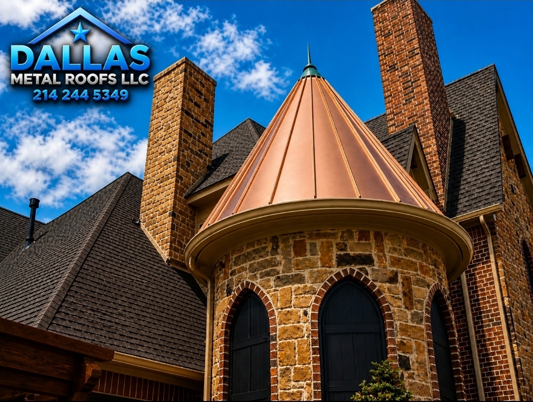 Weatherford copper standing seam turret