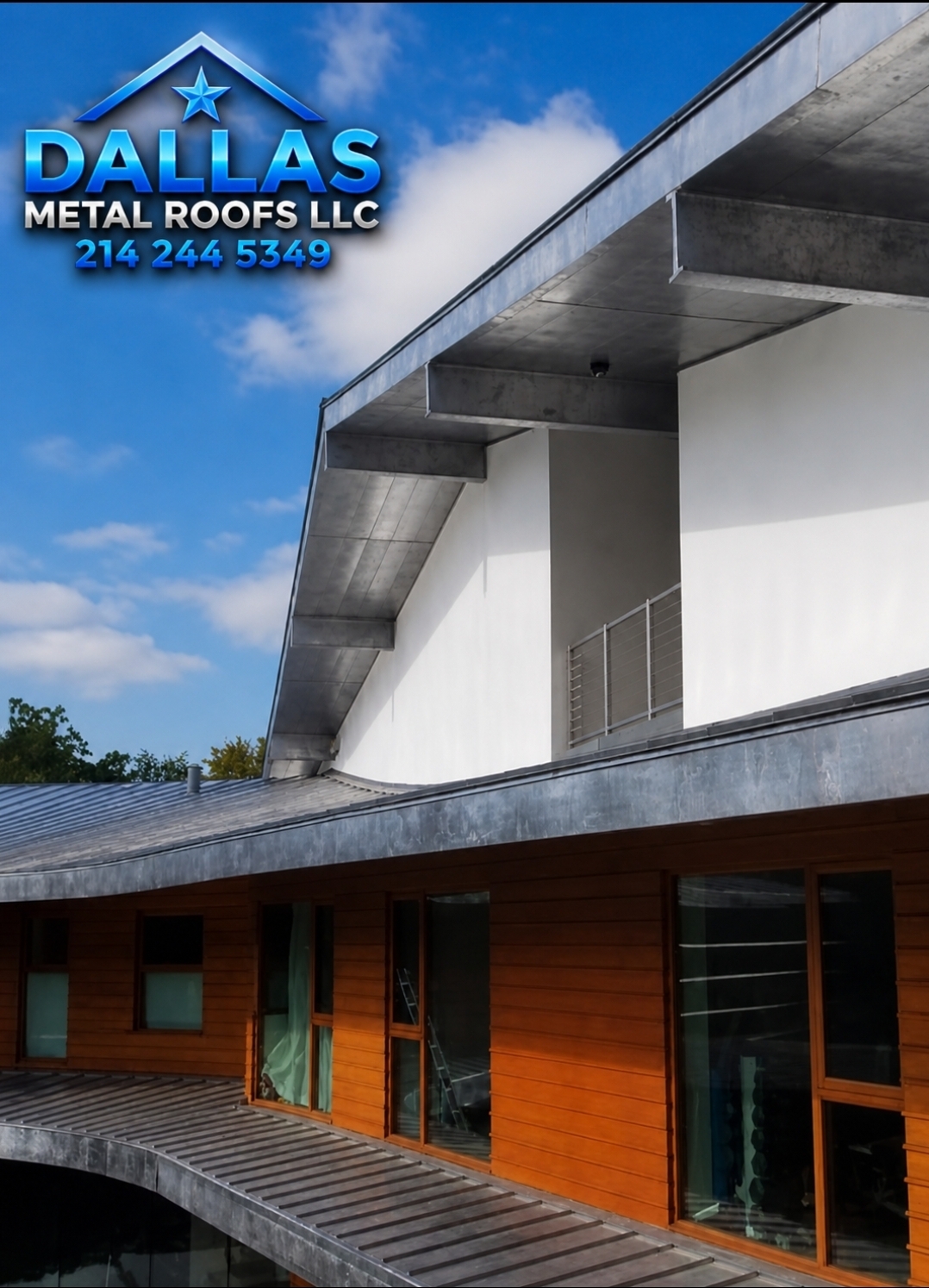 Weatherford lead coated copper roofing